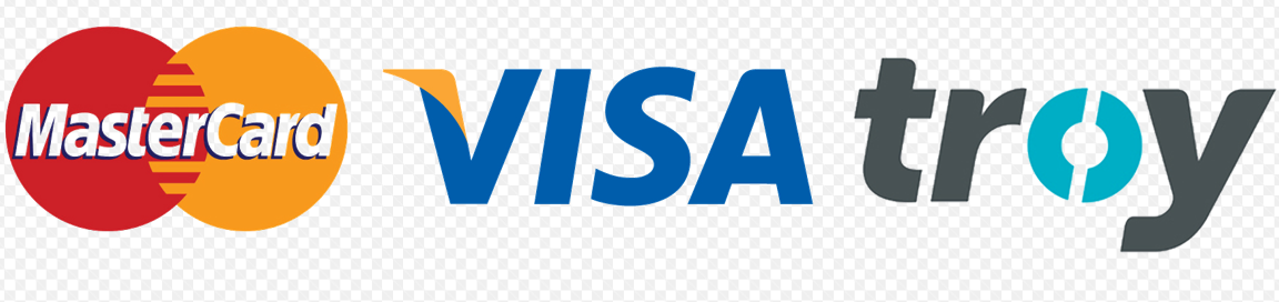 Visa, Mastercard, Troy, PayTR Güvenli Ödeme